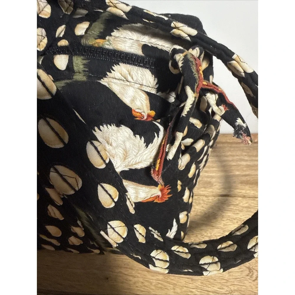 Vintage Discontinued Vera Bradley Chicken & Eggs Shoulder Bag